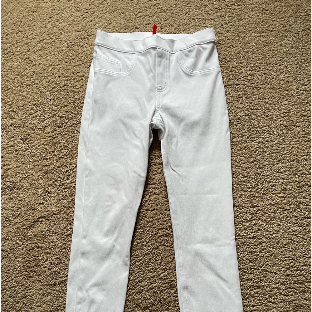 Spanx White Jean-ish® worn once - Like New!